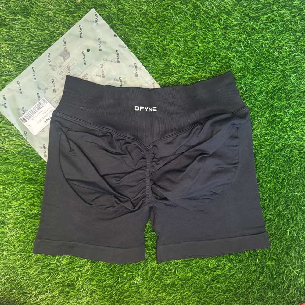 Dfyne impact shorts 4.5" midnight black large